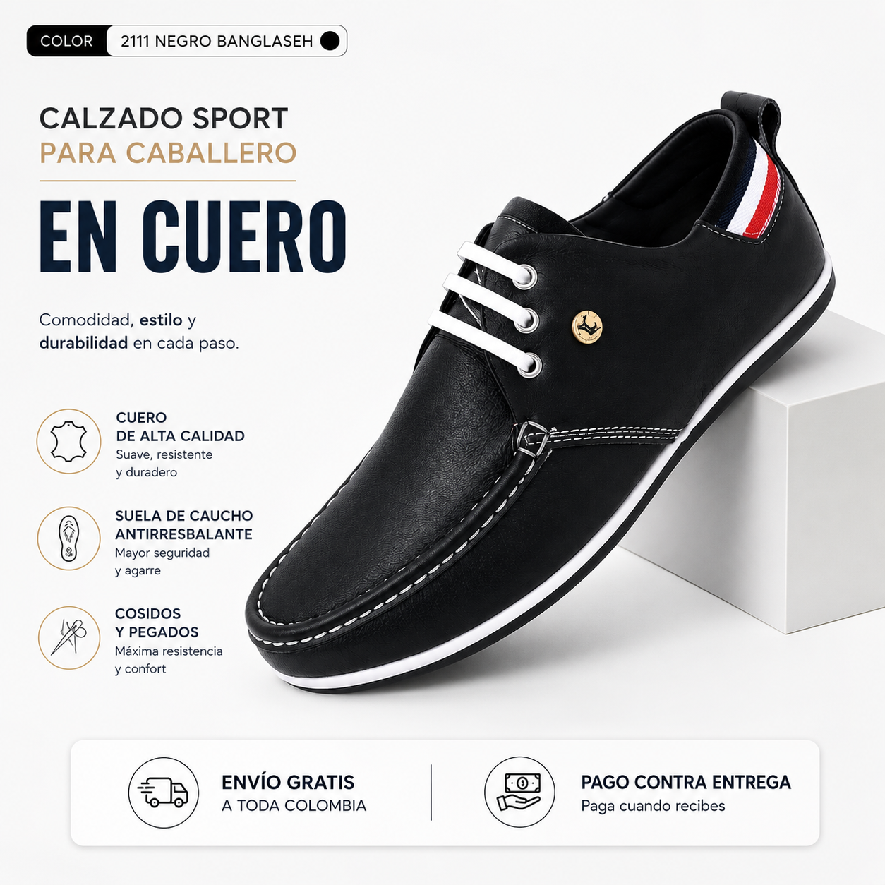 Calzado Sport en Cuero: Elegancia y Comodidad para Cada Paso
