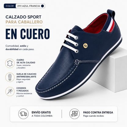 Calzado Sport en Cuero: Elegancia y Comodidad para Cada Paso