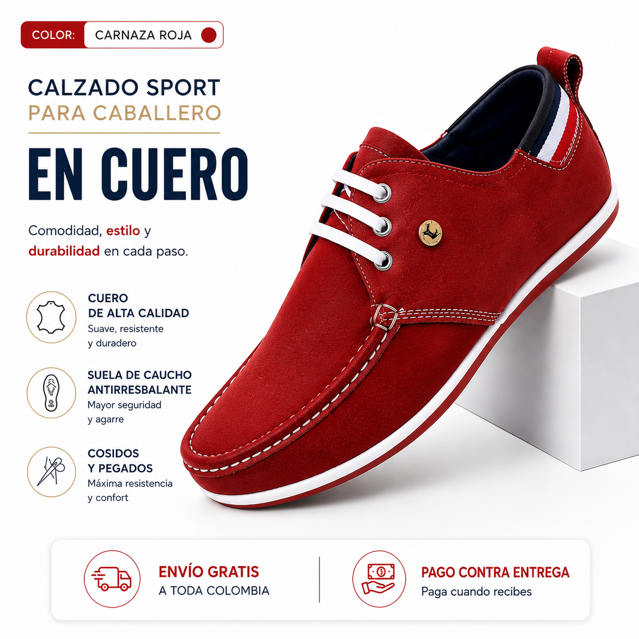 Calzado Sport en Cuero: Elegancia y Comodidad para Cada Paso